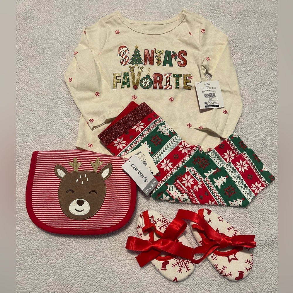 NWT 12 month old Christmas bundle.